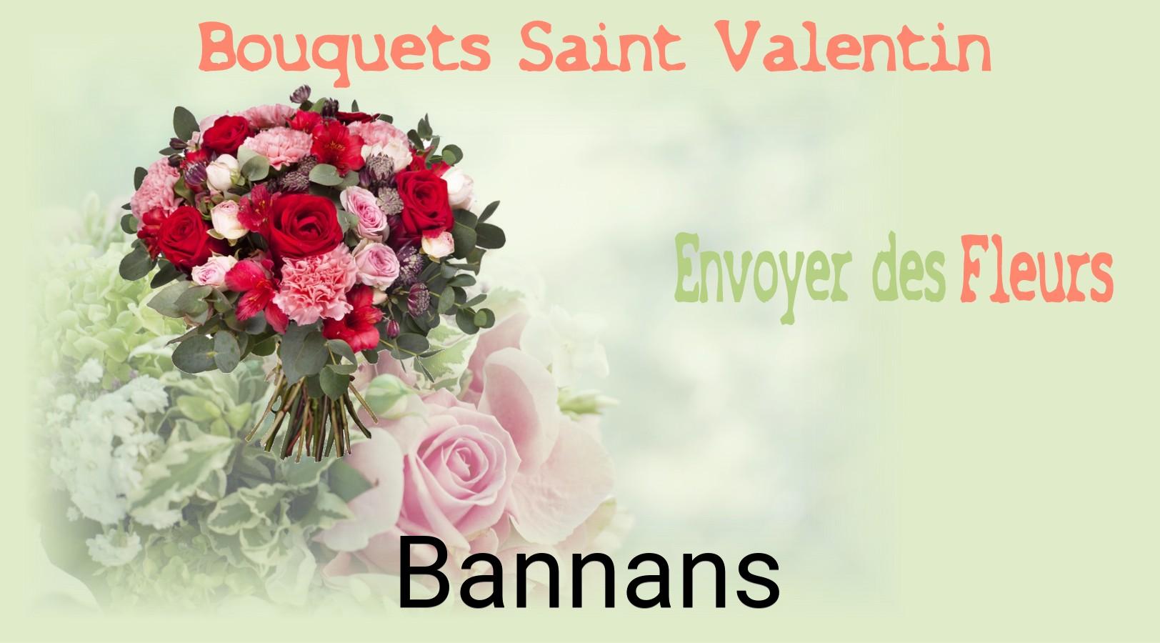 Roses de Saint-Valentin livrées à Bannans